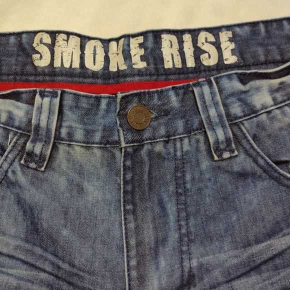 MEN'S DENIM SHORTS Smoke Rise Blue - Picture 7 of 14